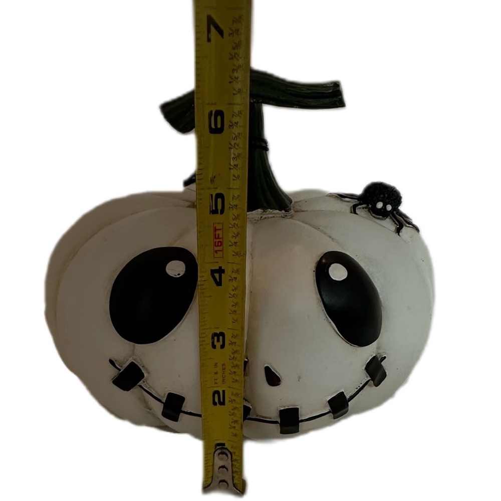 Pumpkin Decor Set Black White Halloween Fall Home Decor - Picture 12 of 15